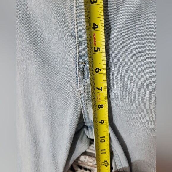Light Blue Denim Skinny Ankle Jeggings Jeans Womens Size 29 - Picture 6 of 10